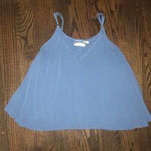 Cute blue loose tank top💙